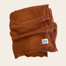 Load image into Gallery viewer, Personalised Baby Blanket | Chocolate