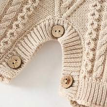 Load image into Gallery viewer, Cable Knit Romper