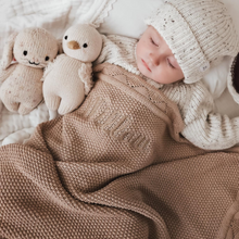 Load image into Gallery viewer, Personalised Baby Blanket | Sand