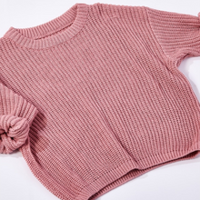 Load image into Gallery viewer, Personalised Knitted Jumper | Blush Pink