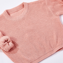 Load image into Gallery viewer, Personalised Knitted Jumper | Peach Color