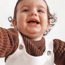 Load image into Gallery viewer, Personalised Knitted Jumper | Chocolate
