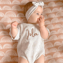 Load image into Gallery viewer, Personalised Baby Romper | Milk Sprinkle
