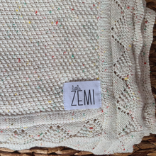 Load image into Gallery viewer, Personalised Baby Blanket | Oat Sprinkle
