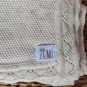 Personalised Baby Blanket | Oat Sprinkle