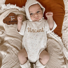 Load image into Gallery viewer, Personalised Baby Romper | Milk Sprinkle
