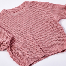 Load image into Gallery viewer, Personalised Knitted Jumper | Blush Pink
