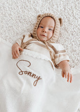 Load image into Gallery viewer, PERSONALISED BLANKET | WHITE
