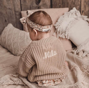 PERSONALISED JUMPER | SAND