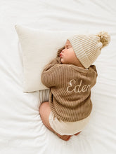 Load image into Gallery viewer, PERSONALISED JUMPER | CHOCOLATE
