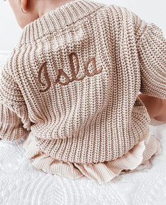 PERSONALISED JUMPER | SAND