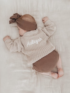 PERSONALISED JUMPER | SAND